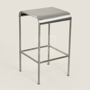 <span class=keywords><strong>Chaise</strong></span> de salle à manger en acier inoxydable de <span class=keywords><strong>style</strong></span> industriel minimaliste avec dossier, <span class=keywords><strong>chaise</strong></span> de mariage d'extérieur haut de gamme résistante, vente en gros - Product Image 4