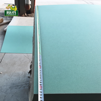 Panneau MDF vert ultra-mince à prix réduit 1220x2440mm 3mm 2mm 4mm panneau étanche résistant à l'humidité pour armoire