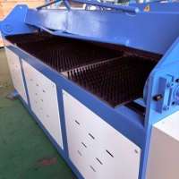 Machine à plier hydraulique pour conduits CVC, plieuse automatique de tôles pour conduits CVC