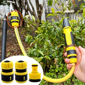 Conector Rápido para Manguera de Jardín de 25mm, Conexión de Manguera de ABS para Riego, Fácil de Instalar - Product Image 2