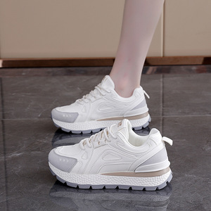 Chaussures de sport décontractées à la mode pour femmes, chaussures de marche et de course respirantes, chaussures de sport tendance - Product Image 4