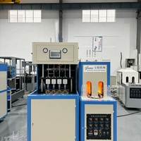 Bonne Qualité Semi Automatique Étirer Soufflage Machine De Soufflage De Bouteilles En Plastique 20 Litres Bouteille Soufflage Machine Souffleur D'animal Familier
