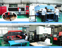 Petites quantités fabrication de tôle cuivre laiton passivation PVD cadre bouclier boîtier équipement médical