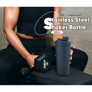 スポーツBPAフリーシェーカーカップカスタムロゴシェーカーカップ二重壁ステンレス真空シェーカーカップジムタンパク質 - Product Image 4