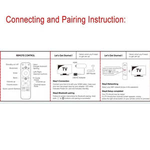 เปลี่ยนรีโมทคอนโทรลเสียงสำหรับกล่องทีวี Onn Android TV 4K UHD Stick รุ่น 100026240 100024646 - Product Image 2
