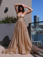Robe de soirée en satin pour commerce extérieur robe de bal sans bretelles robe de soirée pour dîner de bal et soirée amincissante ligne A au sol
