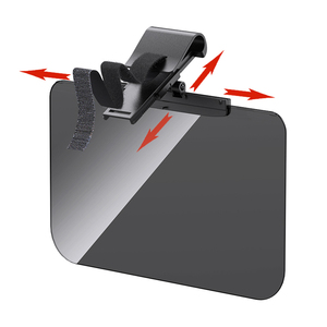 Extensor de parasol de coche delantero/trasero/lateral ajustable fácil de instalar ajuste Universal <span class=keywords><strong>para</strong></span> sedanes SUV accesorio Interior de conducción segura - Product Image 1