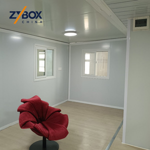 Casa contenedor expandible de 2 pisos con balcón y terraza, villa modular prefabricada para el mercado de Perú, Ecuador y <span class=keywords><strong>Bolivia</strong></span>. - Product Image 3