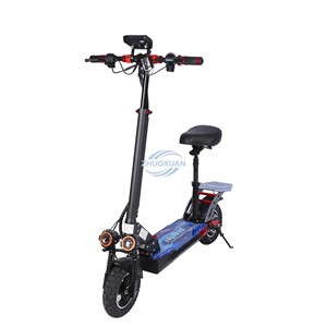 ZHUOXUAN Electric Scooter 1000W Brushless Motor With Seat Aluminum Alloy Body 30-40km Range App Control Urban Commuter - Product Image 4