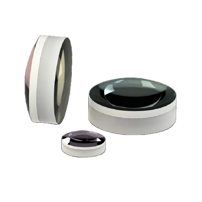 Acheter lentille d'objectif collée lentille achromatique lentille en verre optique revêtue