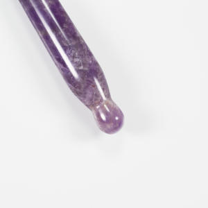 En çok satan mor yeşim Gua Sha masaj sopası akupunktur kalem göz SPA dinlenmek için kristal ametist gugubasınç noktası kabartma - Product Image 4