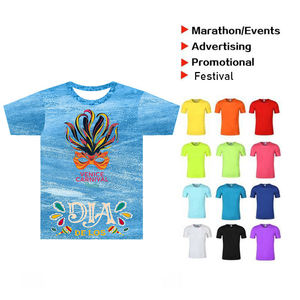 カスタムフルデザインプリントカーニバルアクティビティイベントTシャツ卸売全面昇華印刷Tシャツメーカー - Product Image 2