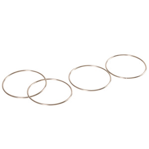 Cận cảnh cổ điển ma thuật <span class=keywords><strong>4</strong></span> liên kết Nhẫn kim loại kết nối vòng lừa giai đoạn ma thuật Prop kết nối nhẫn ma thuật đạo cụ đồ chơi cho Nhà ảo thuật - Product Image 2