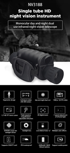 NV3188 Monoculaire de vision nocturne pour adultes, utilisation à une main, haute performance avec caméra, étanche IP54 - Product Image 2