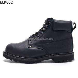 Botas de Trabajo Personalizadas para Hombre con Puntera de Material Compuesto, Cierre de Cordones, Parte Superior de Cuero de Grano Entero, Suela de Goma, Uso Industrial y Arquitectónico, Todas las Temporadas - Product Image 6