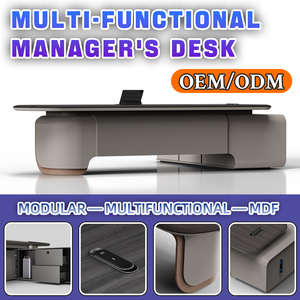 Luxury Office Furniture Set Including Office <strong>Table</strong> - Office Desk, Modern Office Desk, Executive Office Desk, Wooden Desk - Product Image 2
