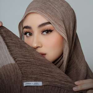 イスラム教徒のヒジャブファッションスカーフ マレーシア アラブのヒジャブ イスラムのヒジャブ ヒジャブ アラビアのスカーフ アラビア文字 レーヨンヒジャブ - Product Image 3