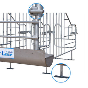 Popular Quality New HENGYIN HY-AFS Pig <b>Farming</b> Gestation Crate Back Door Design Hot Dip Galvanized Material CE/ISO Certified - Product Image 2