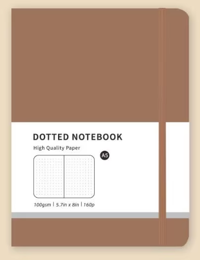 Brown lined