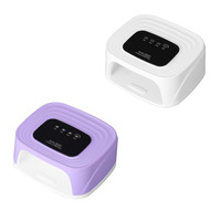Lampe de séchage UV LED professionnelle S15 168W haute puissance pour manucure, séchage rapide du gel, rechargeable, avec capteur automatique, personnalisable OEM ODM