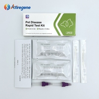 Kit de test rapide d'antigène GIA pour la détection rapide des maladies des animaux de compagnie AfireGene, test rapide de diagnostic pour chat