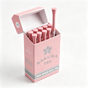Boîtes à cigarettes personnalisées, professionnelles, de différents styles, amusantes, bon marché, multifonctions, très populaires, pour tees de golf - Product Image 2