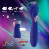 S-HANDE Handgehaltener Saug-Vibrator Brustwarzen-Massagegerät Körper-Vibrator Klitoris-Stimulator Vibratoren für Frauen