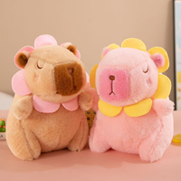 Peluche Capybara Kawaii Mignonne, Jouet pour Machine à Pinces, Super Douce, Remplissage en Coton PP, Écologique, Anti-Stress, Lavable