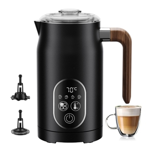 Cuiseur vapeur à lait électrique 4 en 1 Machine à mousse chaude et froide pour mousseur à lait Latte Espresso - Product Image 1