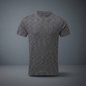 เสื้อยืดกีฬาผู้ชายผ้าโพลีเอสเตอร์/คอตตอน 400gsm พิมพ์ลายซิลค์สกรีน ดีไซน์เรียบง่าย เนื้อผ้านุ่ม ระบายอากาศได้ดี ทรงพอดีตัว - Product Image 2