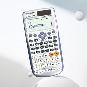 Calculatrice scientifique CTIFREE Fx-991 Es Plus, affichage 10+2 chiffres, 417 fonctions, affichage 2 lignes, alimentation par piles, plastique ABS, CE - Product Image 1