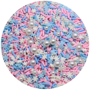 Christmas Snowflake Polymer Hot Soft <strong>Clay</strong> Sprinkles Colorful for Crafts Plastic Klei Tiny <strong>Cute</strong> Mud Particles - Product Image 4