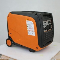 4kW Leistung 120/240V 3000W 5kVA Benzin-Generator für Zuhause / Geräuscharmer Tragbarer Inverter Benzin-Mini-Generator