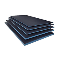 3x5x1/2 "XPS panneaux muraux panneaux de ciment mousse de polystyrène extrudée Wedi comme panneau de support de carrelage US