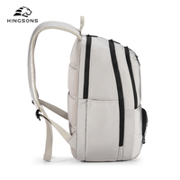 BSCI usine Kingsons PC sac à dos pour ordinateur portable sac d'ordinateur de bureau sac à dos de voyage sac multifonctionnel 15.6 pouces pour les voyages d'affaires