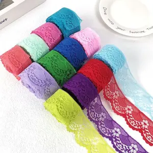 Factory Custom High Quality Elastic Lace Non-Stretch Lace DIY Handmade Accessories Clothing Accessories Lace