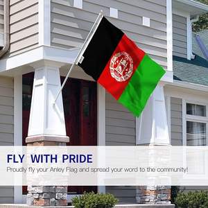 Drapeau en polyester à impression numérique noir, rouge, jaune, séchage rapide, drapeaux du pays de Palestine - Product Image 5