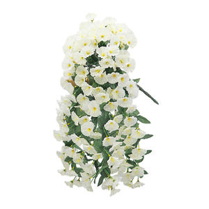 Decoración para el Hogar Transfronteriza: Guirnalda de Flores Artificiales de Gloría de la Mañana para Colgar en la Pared, Ideal para Graduación, Día de la Madre, Navidad, Pascua - Product Image 2
