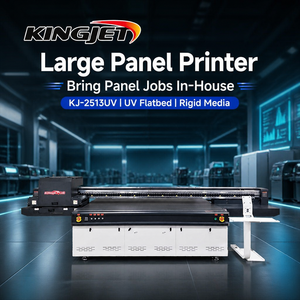 <span class=keywords><strong>Impresora</strong></span> UV de Cama Plana KingJet 250*130cm de Alta <span class=keywords><strong>Calidad</strong></span>, Modelo KJ-2513 con Cabezal Ricoh Gen5 - Product Image 1