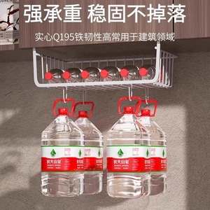 Étagère de rangement de cuisine Ming Tong, en métal, pliable, à suspendre, pour assaisonnements et ustensiles, multi-usages - Product Image 3