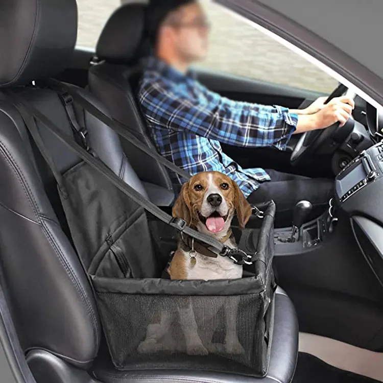 Small Dog Pet Items Carrier Bags Car Booster SeatためDog Folding Waterproof Cat Puppy Pet Car Seat Carrier Travel Carrier Bag