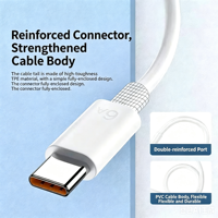 Nouveau câble USB-A vers USB-C 6A à charge ultra-rapide 2026, cordon de chargeur universel Type-C pour téléphones Android/iOS, tablettes et plus