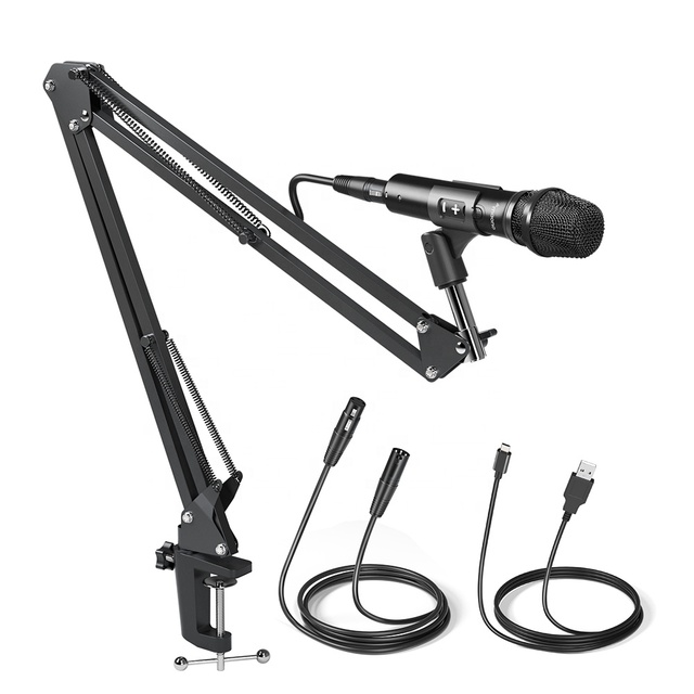 MAONO Professional USB XLR Dynamic Microphone With Microphone Stand Studio Equipment Audio Microphone