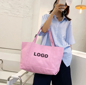 Bolsa de compras reutilizable, ecológica y de diseño, de tela, lona o algodón, con logo personalizado impreso, muy vendida. - Product Image 2