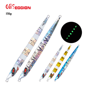 6# 170g Jig Weihai Fishing Tackle Supplier Customizable OEM Jig Lure Saltwater Big Game Luminous Fast Jigs