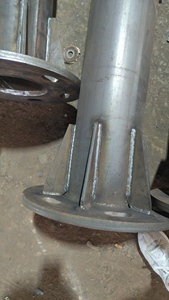 เสาไฟถนนเหล็กชุบสังกะสี แบบแขนเดี่ยวและแขนคู่ ขนาด 4ม. 5ม. 6ม. 7ม. 8ม. 9ม. 10ม. 12ม. ราคาโรงงาน - Product Image 4