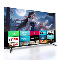TV Normal Menerima Logo Kustom, Harga Pabrik, TV LED OEM, 24/32/43/50/55/65/70/75/85/100/110 Inch 4K Android Televisi LED TV
