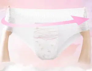 Kafurou Adult Unterwäsche Frauen Pink Inkontinenz Über nacht Windel Mutterschaft Adult Windel für Frauen China Lieferanten