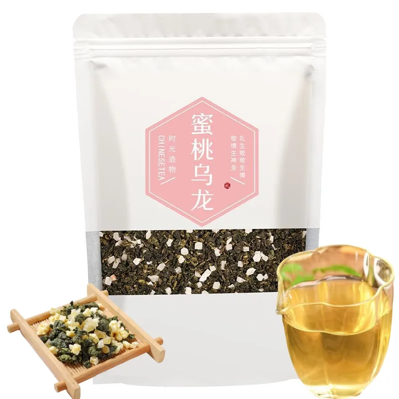 250 gr/beutel Honig Pfirsich Oolong Getrocknete Pfirsiche Fruchtiger Tee Früchte Oolong Tee