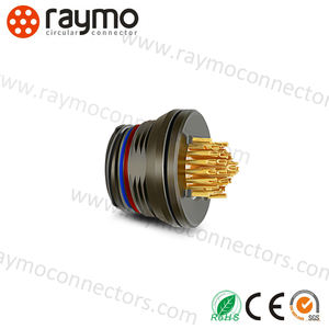 M סדרת כידון נעילה מעגלי מחבר IP68 עמיד למים 30 פין נקבה מחבר HEN.3M.330.XLLP - Product Image 4